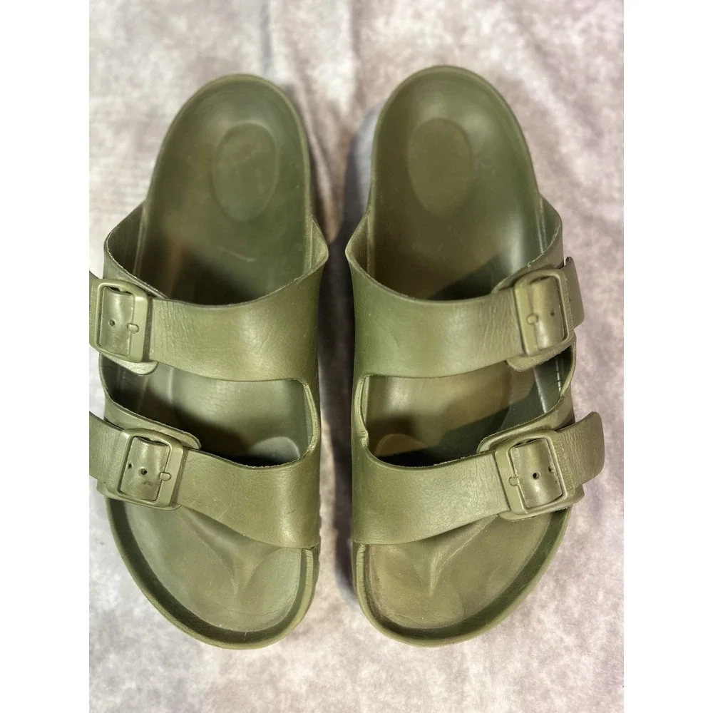 Birkenstock Arizona Essentials EVA Olive Green Sandals Men's EU 44 US 11